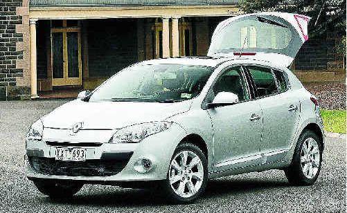 CROWDED MARKET: Renault’s snazzy Megane Hatch will make an impression in its class. CROWDED MARKET: Renault’s snazzy Megane Hatch will make an impression in its class.